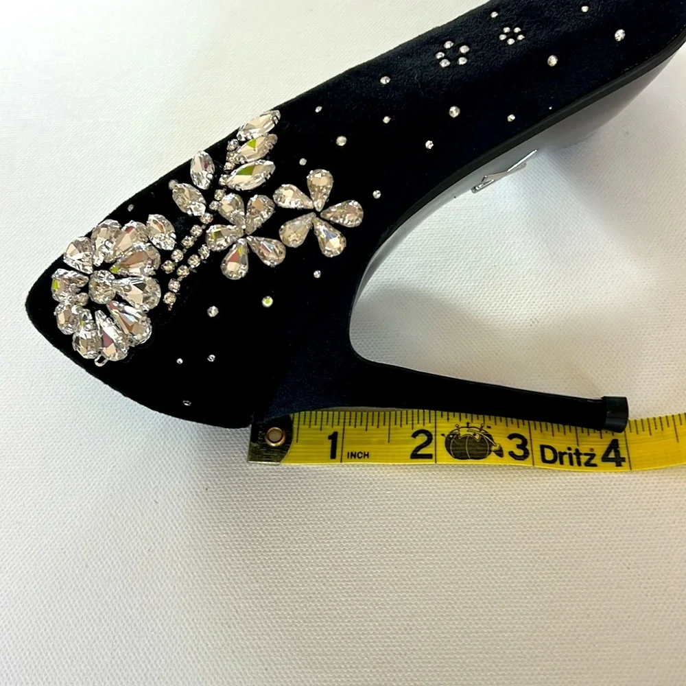 Express Rhinestone 4” Heels - Picture 7 of 7